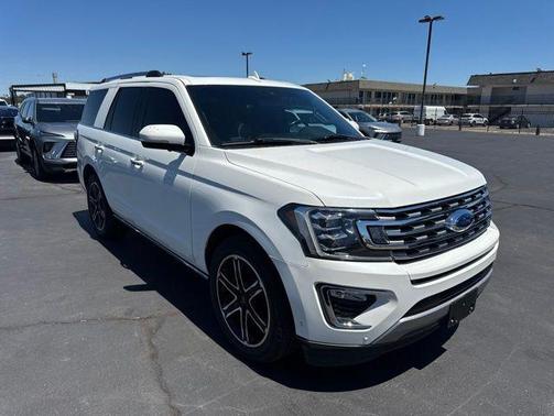 Star White Metallic Tri-Coat 2020 Ford Expedition Limited