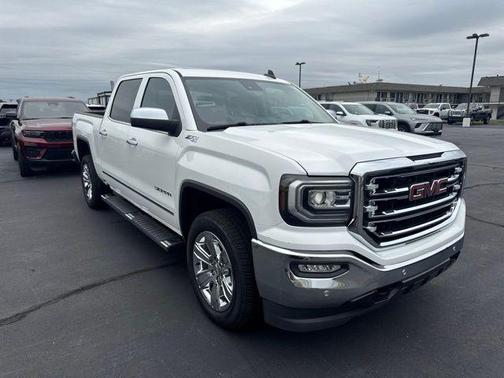 Summit White 2018 GMC Sierra 1500 SLT