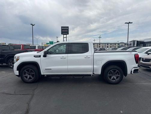 Summit White 2022 GMC Sierra 1500 Elevation