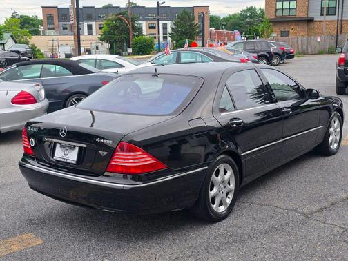 Black 2004 Mercedes-Benz S-Class 4MATIC