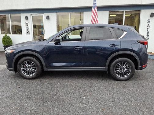 Deep Crystal Blue Mica 2020 Mazda CX-5 Touring