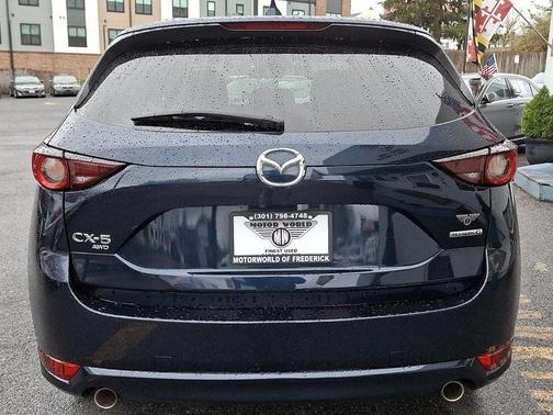 Deep Crystal Blue Mica 2020 Mazda CX-5 Touring
