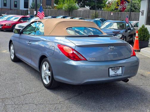 Cosmic Blue Metallic 2004 Toyota Camry Solara SE V6