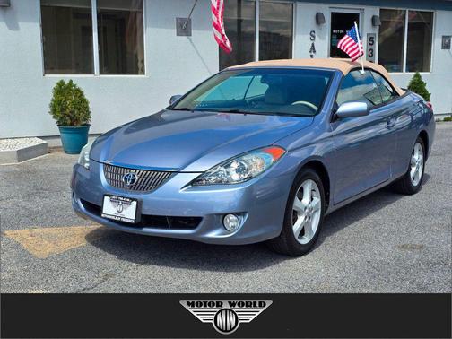 Cosmic Blue Metallic 2004 Toyota Camry Solara SE V6