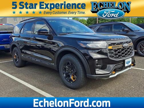 Agate Black Metallic 2026 Ford Explorer Tremor