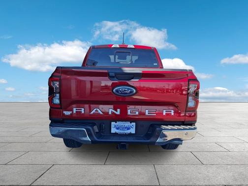 Ruby Red Metallic Tinted Clearcoat 2025 Ford Ranger XLT