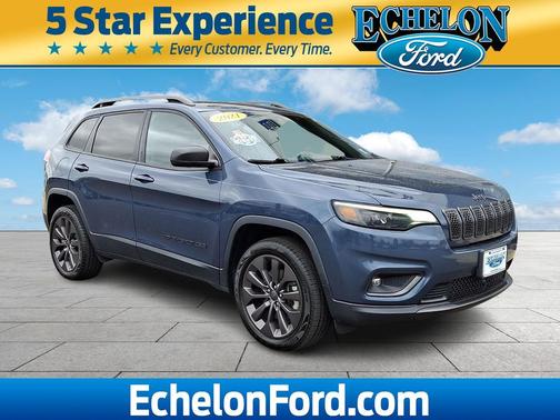 Slate Blue Pearlcoat 2021 Jeep Cherokee 80th Anniversary 4x4