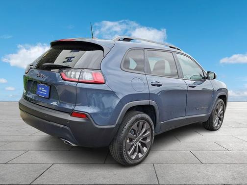 Slate Blue Pearlcoat 2021 Jeep Cherokee 80th Anniversary 4x4