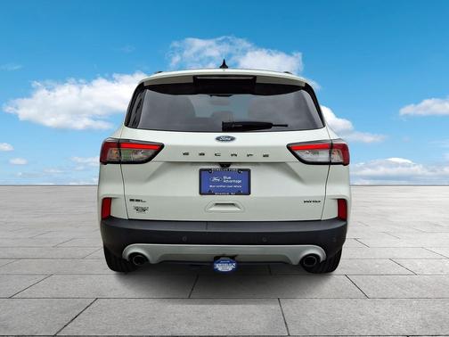 Star White Metallic Tri-Coat 2020 Ford Escape SEL