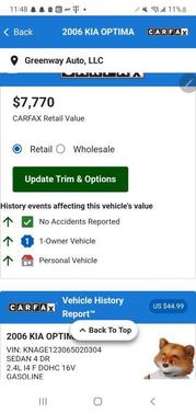 2006 Kia Optima EX