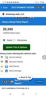 2012 Hyundai TUCSON GLS