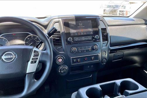 Glacier White 2023 Nissan Titan SV