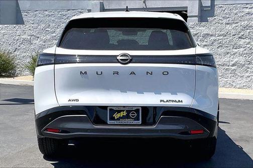 White Pearl 2026 Nissan Murano Platinum
