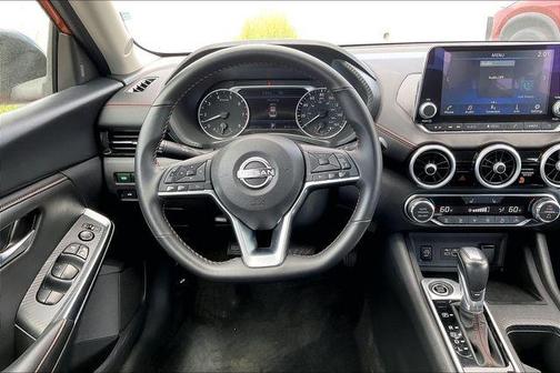 Orange Metallic 2025 Nissan Sentra SR