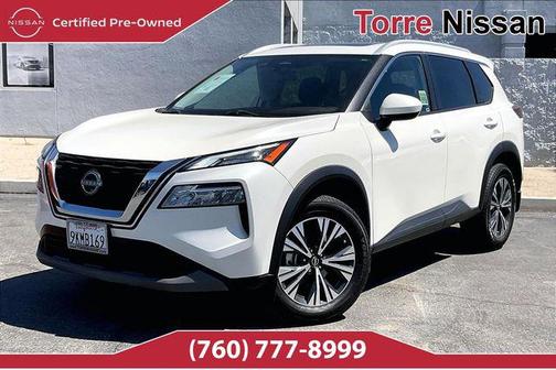 Pearl White Tricoat 2023 Nissan Rogue SV