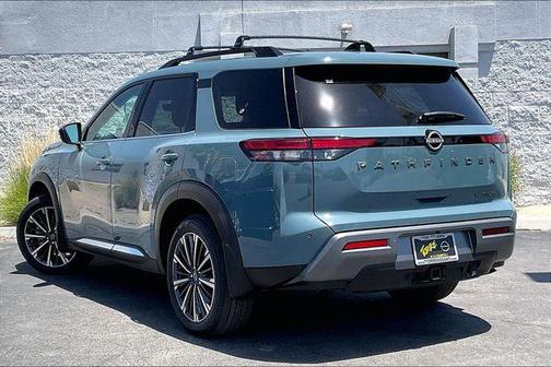 Teal 2026 Nissan Pathfinder Platinum