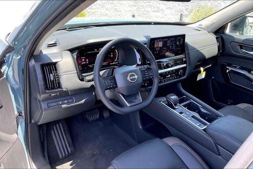 Teal 2026 Nissan Pathfinder Platinum