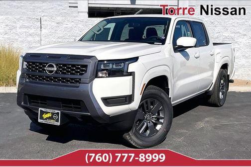 Glacier White 2026 Nissan Frontier SV