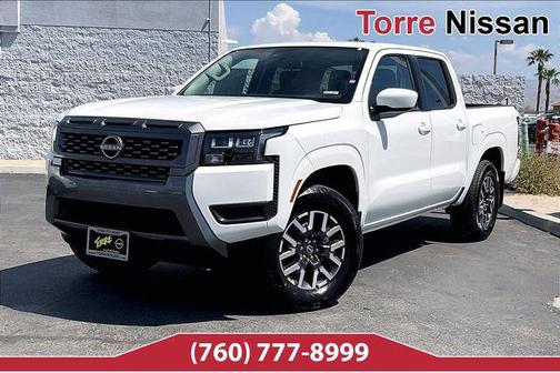 Glacier White 2026 Nissan Frontier SV