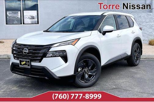 White Pearl 2026 Nissan Rogue SV