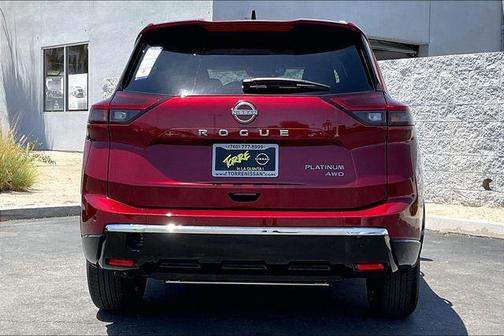 Scarlet 2026 Nissan Rogue Platinum