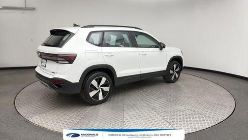 Pure White 2025 Volkswagen Taos 1.5T S