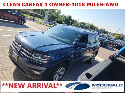 2018 Volkswagen Atlas 3.6L SE w/Technology