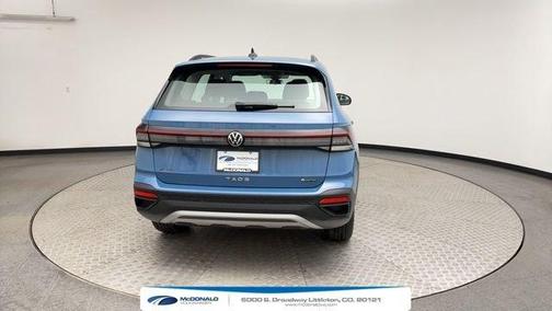 Monterey Blue Pearl 2025 Volkswagen Taos 1.5T S
