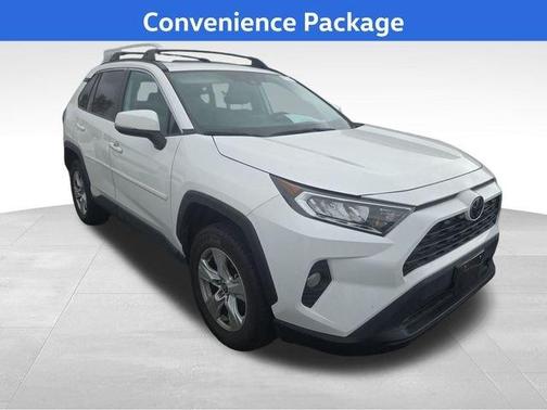 Super White 2021 Toyota RAV4 XLE