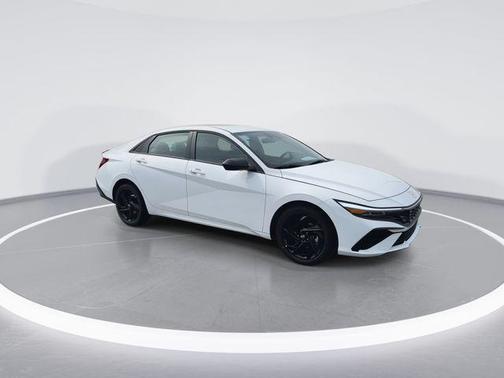 Serenity White 2026 Hyundai ELANTRA Sport
