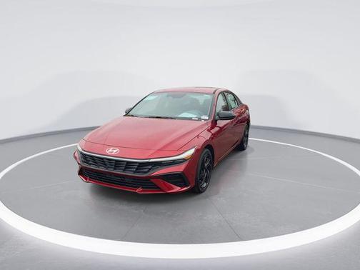 Ultimate Red 2026 Hyundai ELANTRA HEV SEL Sport