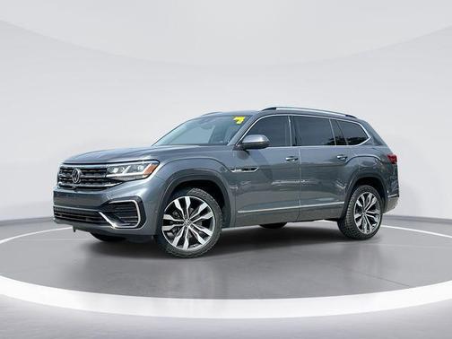 Platinum Gray Metallic 2022 Volkswagen Atlas 3.6L SEL Premium