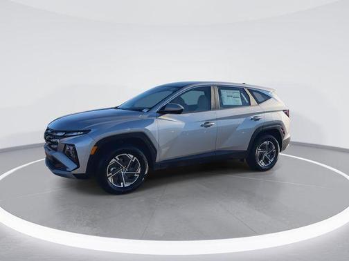 Shimmering Silver 2026 Hyundai TUCSON Hybrid Blue SE