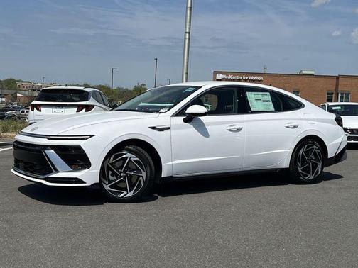 Serenity White 2026 Hyundai SONATA SEL