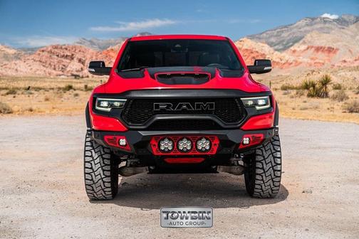 Red 2022 RAM 1500 TRX