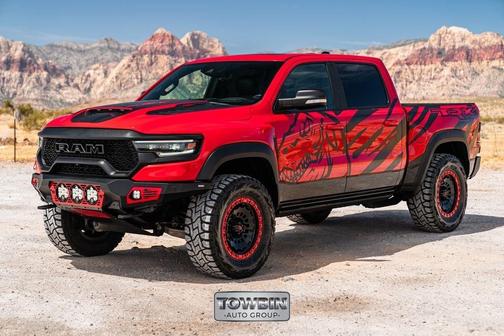 Red 2022 RAM 1500 TRX