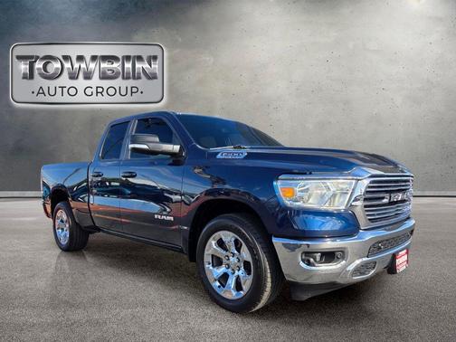 Blue 2021 RAM 1500 Big Horn