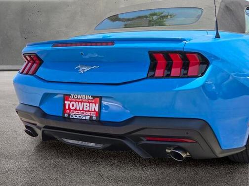 Blue 2025 Ford Mustang EcoBoost Premium