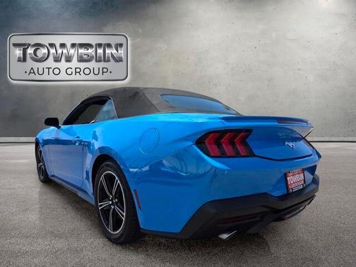 Blue 2025 Ford Mustang EcoBoost Premium