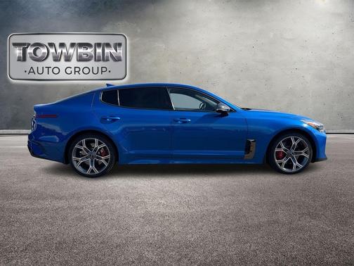 Blue 2019 Kia Stinger GT