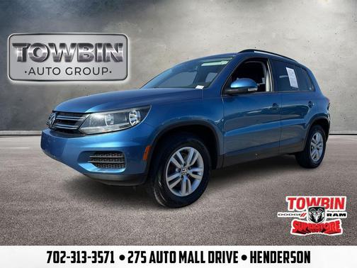 Pacific Blue 2017 Volkswagen Tiguan 2.0T S