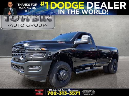 Black 2026 RAM 3500 Tradesman