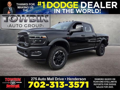 Diamond Black 2025 RAM 2500 Rebel/Power Wagon Truck