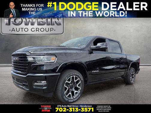 Diamond Black 2026 RAM 1500 Laramie