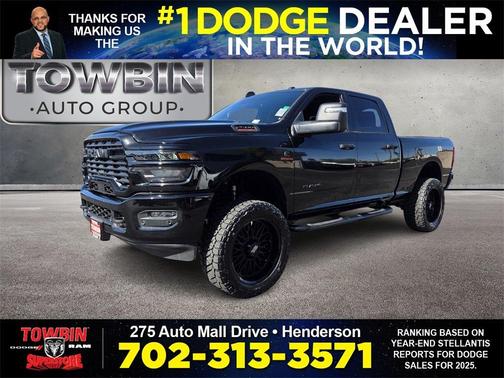 Diamond Black 2025 RAM 2500 Big Horn Truck
