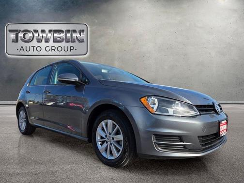 Gray 2015 Volkswagen Golf TSI S 4-Door