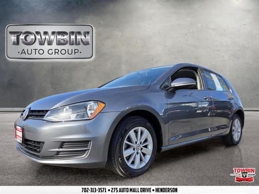 Gray 2015 Volkswagen Golf TSI S 4-Door
