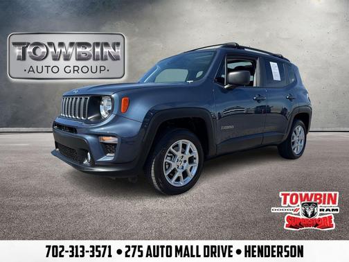Slate Blue Pearlcoat 2023 Jeep Renegade Latitude