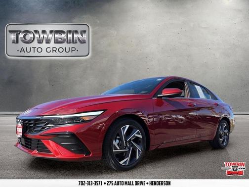 Red 2025 Hyundai ELANTRA SEL Convenience