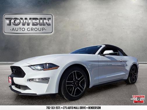 Oxford White 2023 Ford Mustang EcoBoost Premium